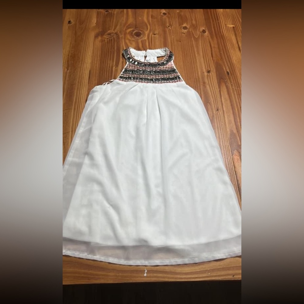 White Mini dress